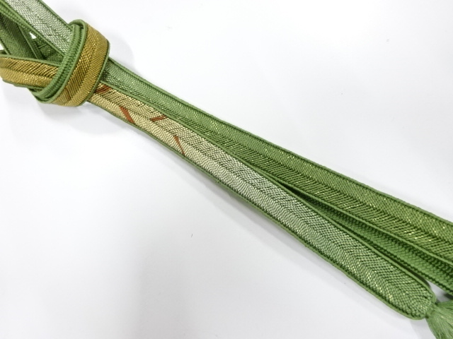 正絹　手組帯締め